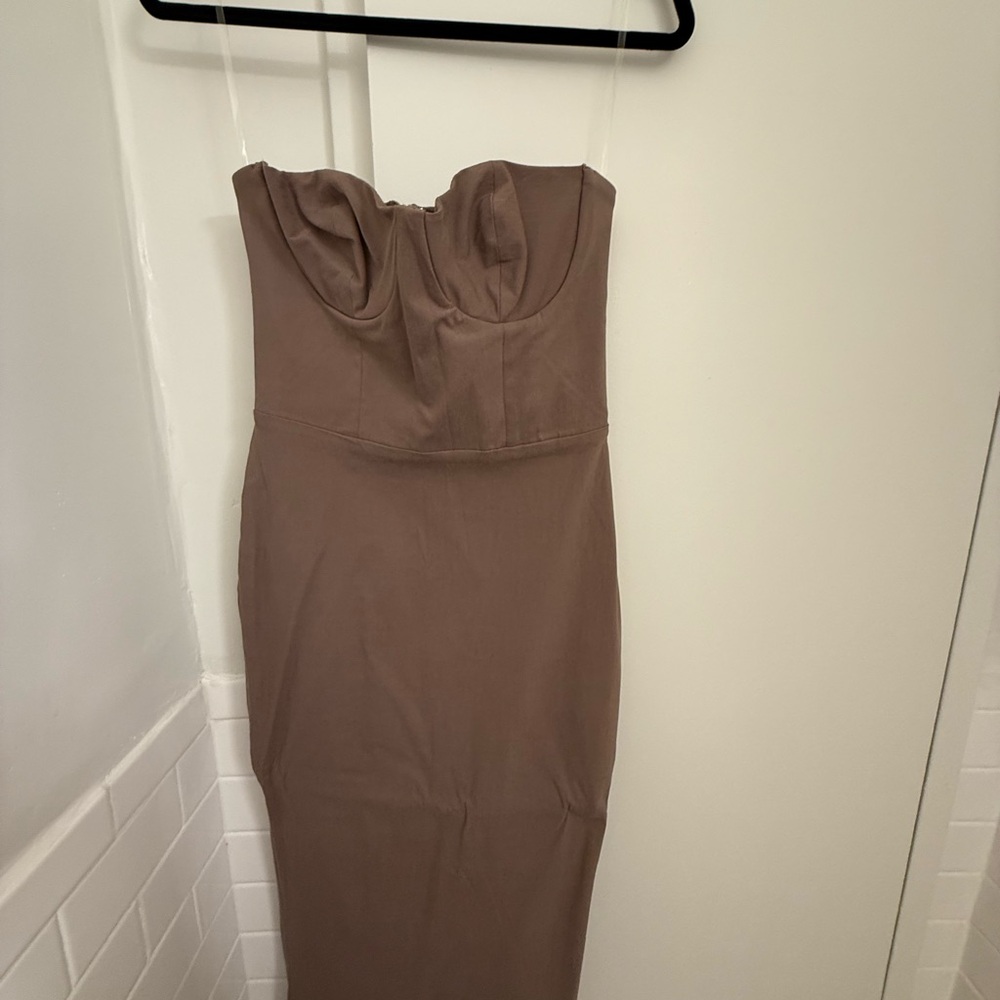 House of CB brown dress